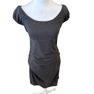 Betsey Johnson Black Label Cotton Spandex Dress Size L